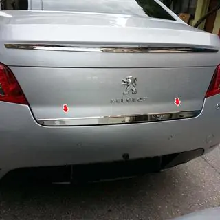 Modanatura bagagliaio acciaio inox foto 2