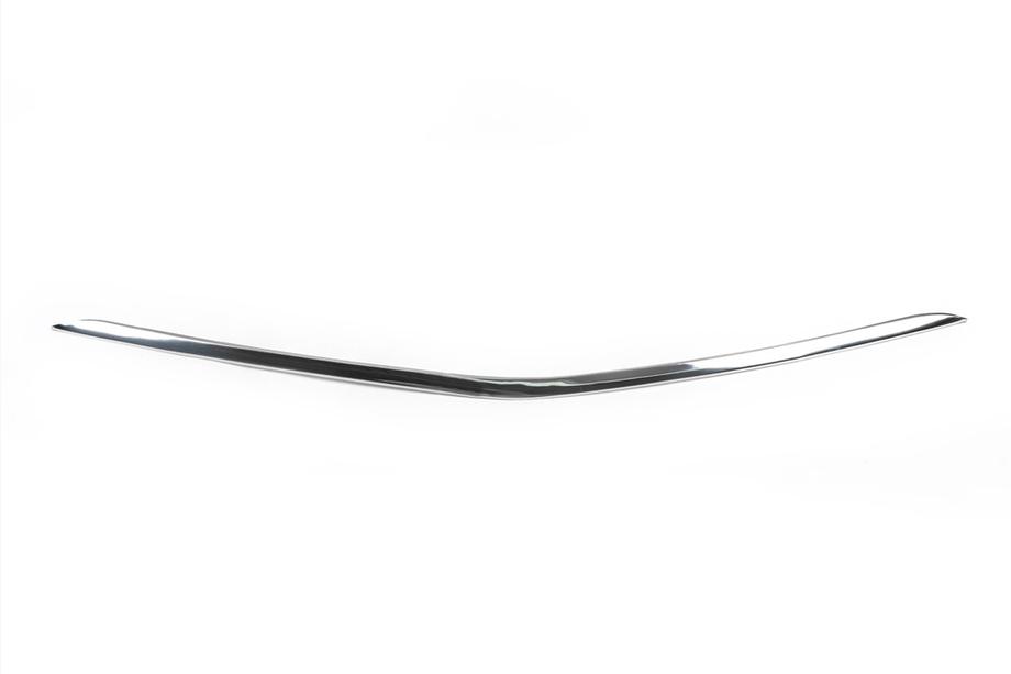 Mercedes CLA C117 2013-2019 Cornice griglia paraurti (acciaio inox) Foto 2