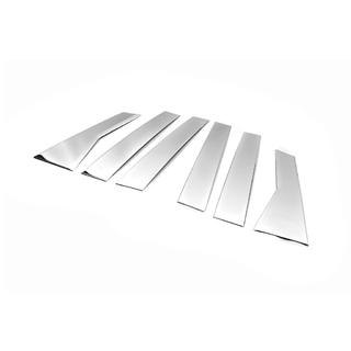 Modanature Montanti Porta in Acciaio Inox (6 pz) Honda CRV 2012-2016 foto 3