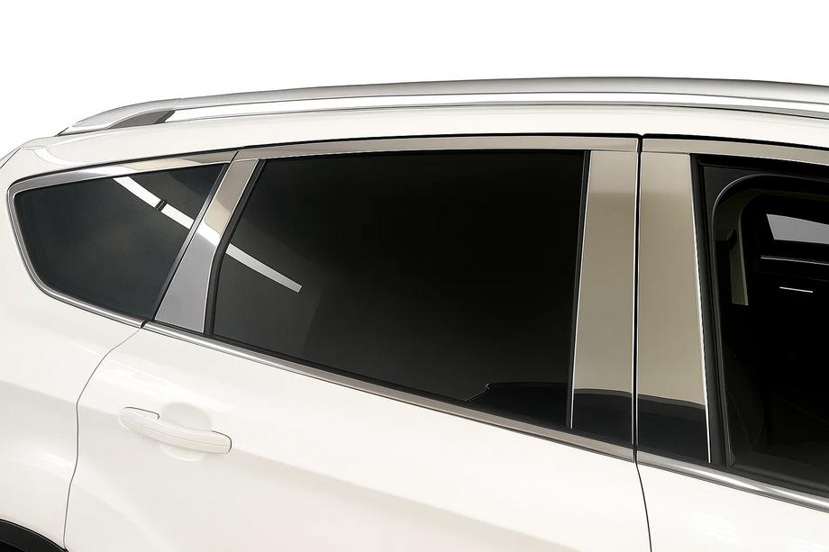 Ford Kuga 2008-2013 Modanature Montanti Porta in Acciaio Inox Image