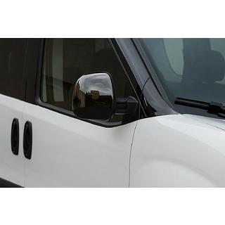 Coperture Specchietti Cromo Nero (2 pz, plastica) foto 1