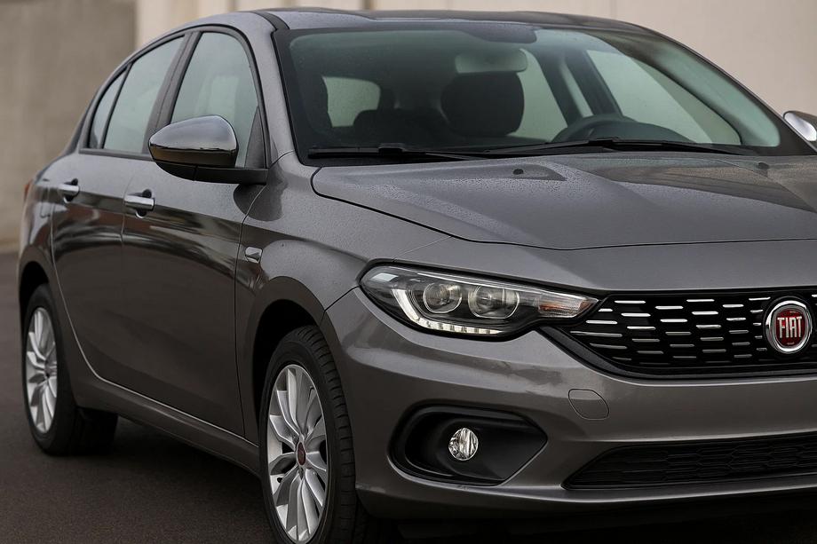 Fiat Tipo 2016- Cover Specchietti Cromo Nero (2 pz, plastica) Image