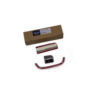 Cover maniglia porta posteriore Cromo nero (acciaio inox) Mercedes Viano 2004-2014 foto 2