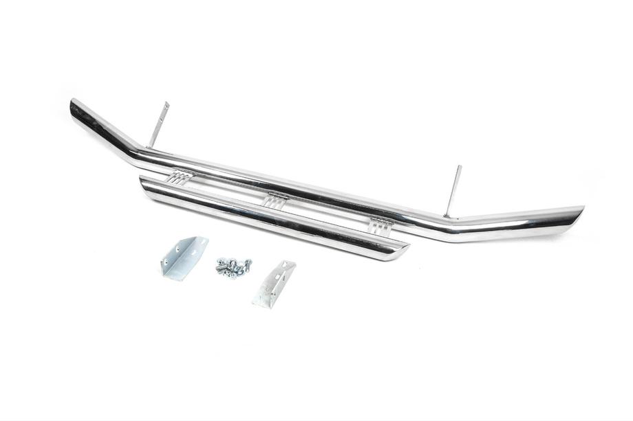 Toyota Land Cruiser 200 2007-2021 Protezione Anteriore ST014 (2007-2015 Acciaio Inox) 60mm a 42mm Foto 3