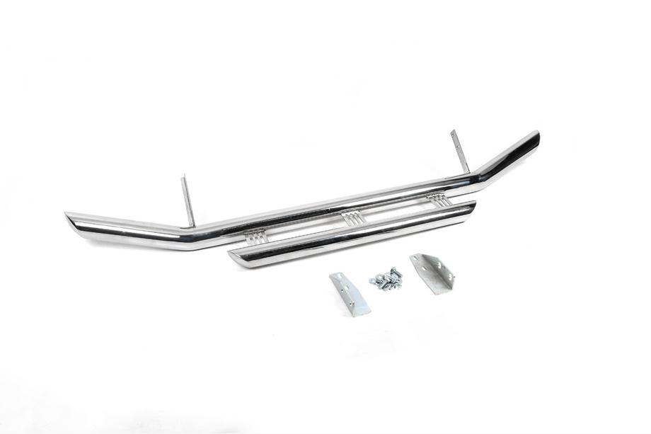 Toyota Land Cruiser 200 2007-2021 Protezione Anteriore ST014 (2007-2015 Acciaio Inox) 60mm a 42mm Foto 4