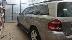 Mercedes GL class X164 2006-2012 Modanature inferiori finestrini acciaio inox (6 pz) foto 10