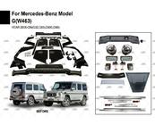 Mercedes G сlass W463 1990-2018 Kit carrozzeria completo (su ordinazione da catalogo) foto 4