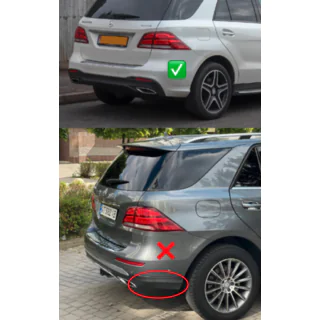 Kit estetico GLE63 AMG (con diffusore posteriore) foto 4