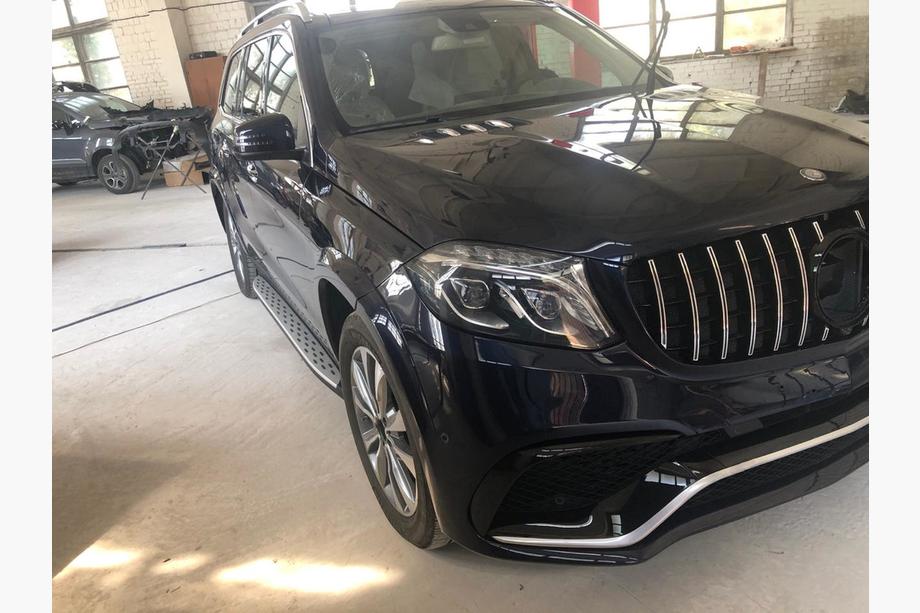 Mercedes GL/GLS class X166 2012-2019 Kit carrozzeria completo con paraurti AMG V1 (GLS63) Foto 6