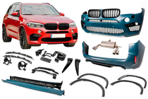 BMW X5 F15 2013-2018 Kit carrozzeria con impianto di scarico (X5M) foto 3