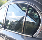 Jaguar X-Type 2001-2009 Coperture montanti in acciaio inox foto 5