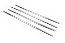 Jaguar X-Type 2001-2009 Cornici inferiori finestrini acciaio inox foto 5