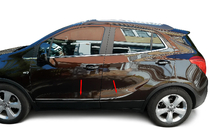 Opel Mokka 2012-2021 Modanature Porte Tit-designs Acciaio Inox foto 1