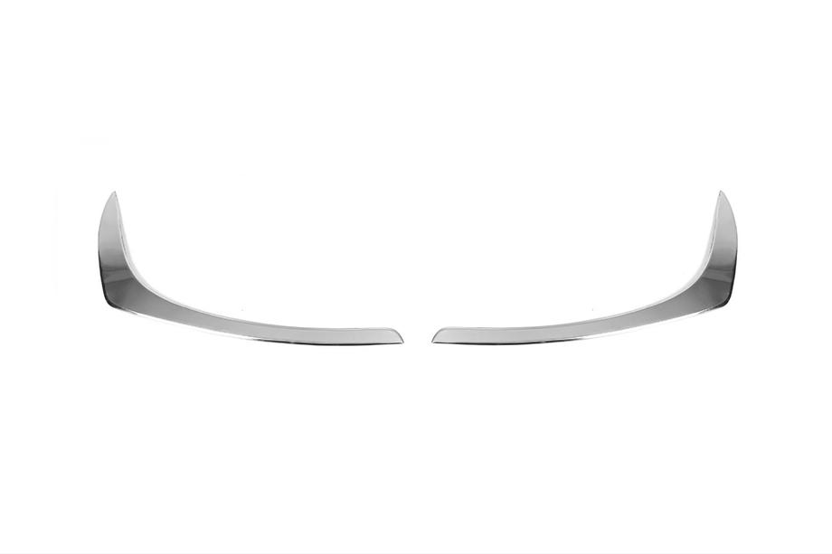 Opel Astra J 2009-2015 Modanature in acciaio inox per porte anteriori Foto 2