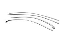 Mercedes C-class W205 2014-2021 Cornici superiori finestrini acciaio inox foto 3