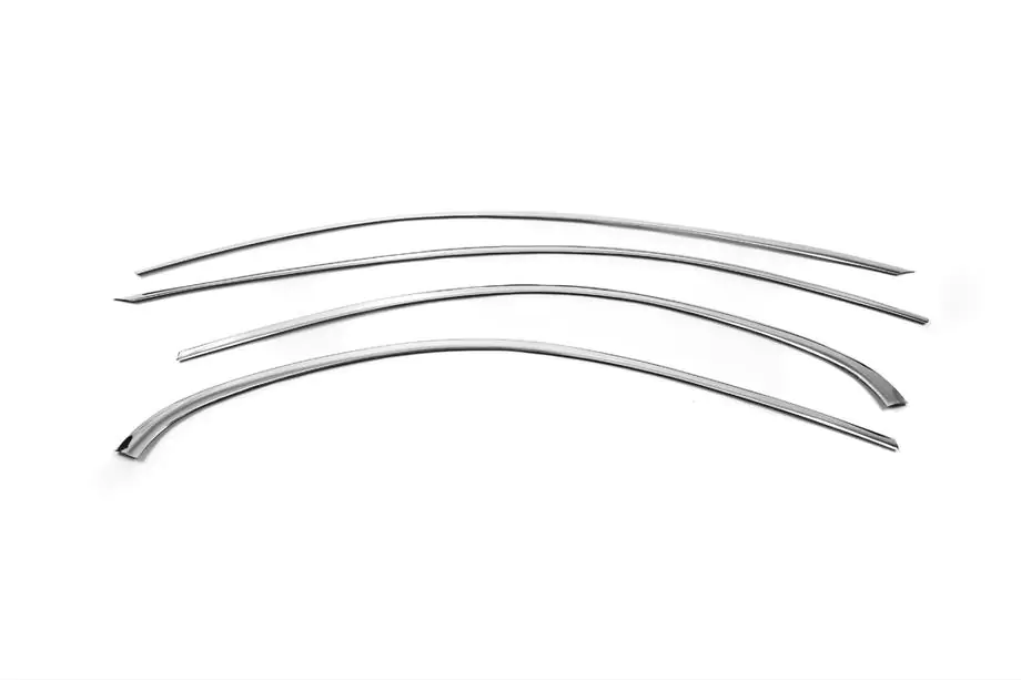 Mercedes C-class W205 2014-2021 Cornici superiori finestrini acciaio inox Foto 2