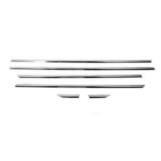 Cornici finestrini acciaio inox Seat Toledo 2012-2019 foto 2
