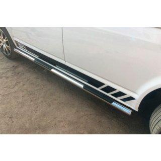 Barre Laterali (2 pz, Acciaio Inox) Volkswagen T6 2015-2024 foto 4