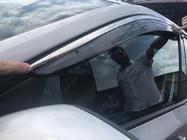Skoda Rapid 2012-2019 Deflettori Finestrini con Modanatura Cromata SD (4 pz, Niken) foto 3