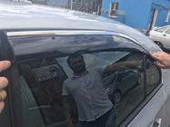Skoda Rapid 2012-2019 Deflettori Finestrini con Modanatura Cromata SD (4 pz, Niken) foto 6