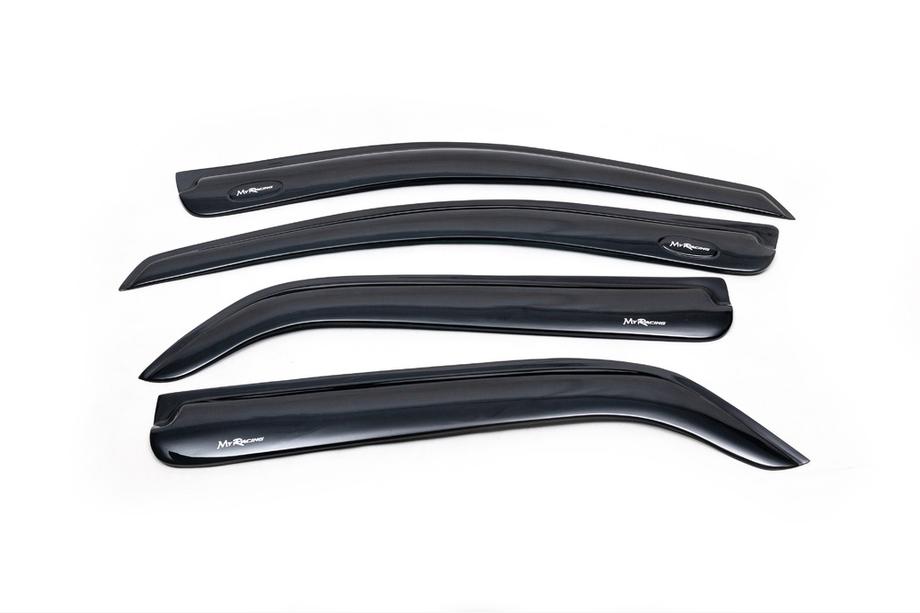 Kia Sportage 2004-2010 Deflettori Finestrini (4 pz, MyRacing) Foto 2
