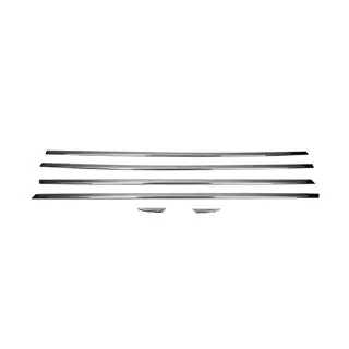 Cornici inferiori finestrini acciaio inox 6pz Sedan foto 2