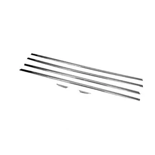 Cornici inferiori finestrini acciaio inox 6pz Sedan foto 3