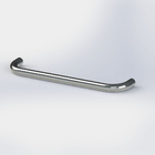 Mitsubishi L200 2006-2015 Protezione Posteriore AK007 (Acciaio Inox) foto 2
