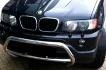 BMW X5 E53 1999–2006 Parabullbar WT015 (Acciaio Inox) foto 1