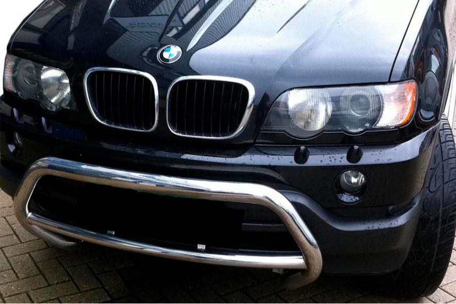 BMW X5 E53 1999–2006 Parabullbar WT015 (Acciaio Inox) Image