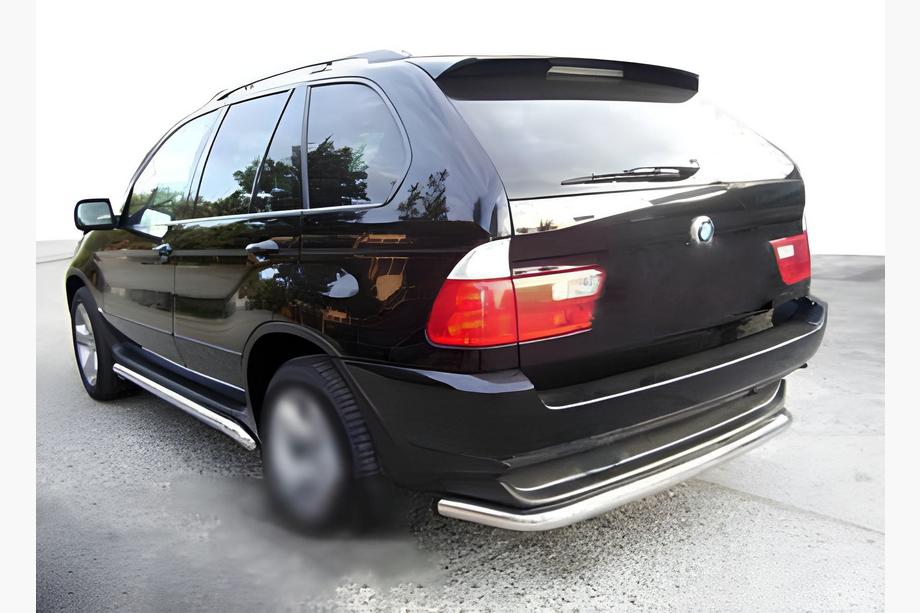 BMW X5 E53 1999–2006 Protezione Posteriore Special Acciaio Inox Image