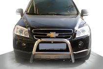 Chevrolet Captiva 2006-2019 Protezione Anteriore WT005 (Acciaio Inox) foto 1