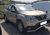 Renault Duster 2008–2017 Protezione Anteriore ST012 (Acciaio Inox) foto 3