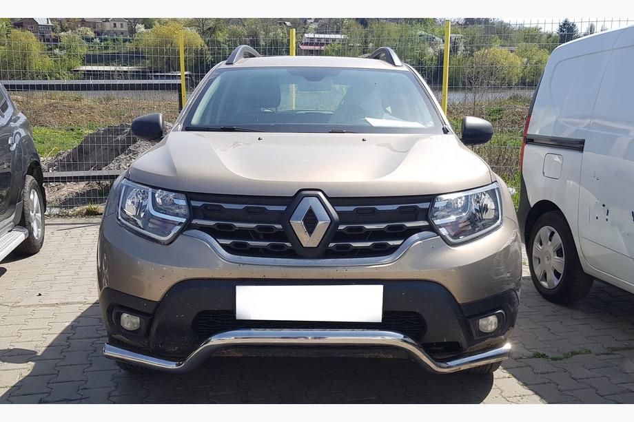 Renault Duster 2008–2017 Protezione Anteriore ST012 (Acciaio Inox) Image