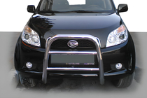 Daihatsu Terios 2006-2017 Protezione Anteriore QT005 (Acciaio Inox) foto 1