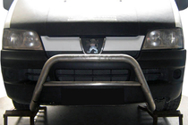 Fiat Ducato 1995-2006 Protezione Anteriore WT005 (Acciaio Inox) foto 1