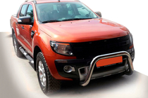 Ford Ranger 2011–2022 Protezione Anteriore WT005 (Acciaio Inox) foto 1