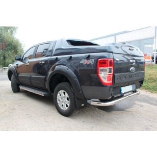Protezione Posteriore AK005 (2011-2018, Acciaio Inox) Ford Ranger 2011–2022 foto 2