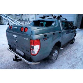 Protezione Posteriore AK005 (2011-2018, Acciaio Inox) Ford Ranger 2011–2022 foto 3