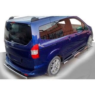 Barre Laterali (2 pz, Acciaio Inox) Ford Courier 2014-2023
