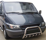 Ford Transit 2000–2014 Parabullbar WT003 (2000-2006, Acciaio Inox) foto 1