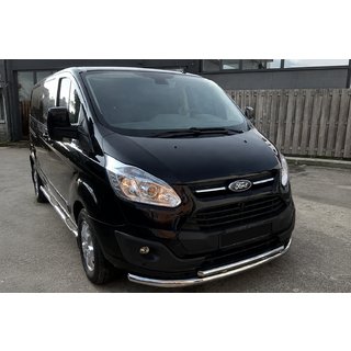 Protezione Anteriore ST014 (Acciaio Inox) Ford Custom 2013-2022