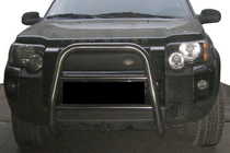 Land Rover Freelander II 2006–2014 Protezione Anteriore QT008 (Acciaio Inox) foto 1