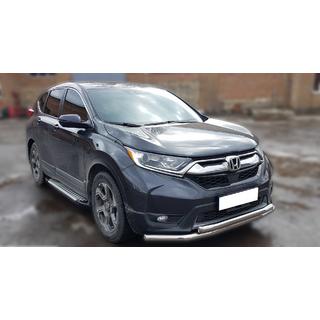 Protezione Anteriore ST014 (2016-2019, Acciaio Inox) Honda CRV 2017-2022 foto 2