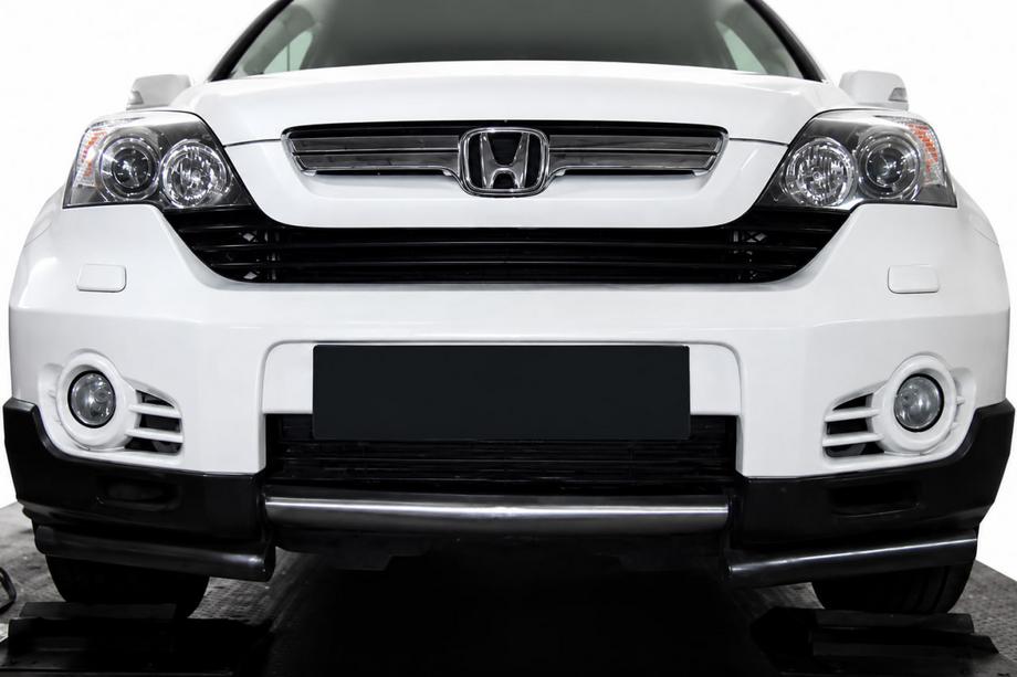 Honda CRV 2007-2011 Protezione Anteriore ST017 (Acciaio Inox) Image
