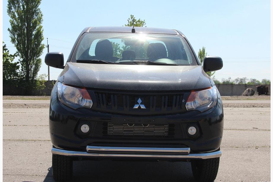Mitsubishi L200 2015-2024 Protezione Anteriore ST014 (Acciaio Inox) Foto 1