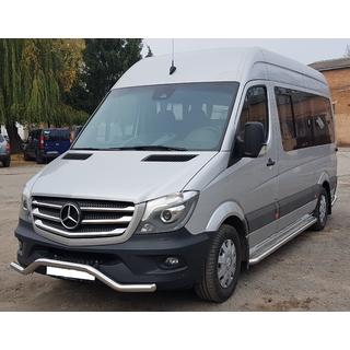 Barra anteriore inferiore MBSP.07.F3-04.6 (acciaio inox) Mercedes Sprinter W906 2006–2018 foto 3