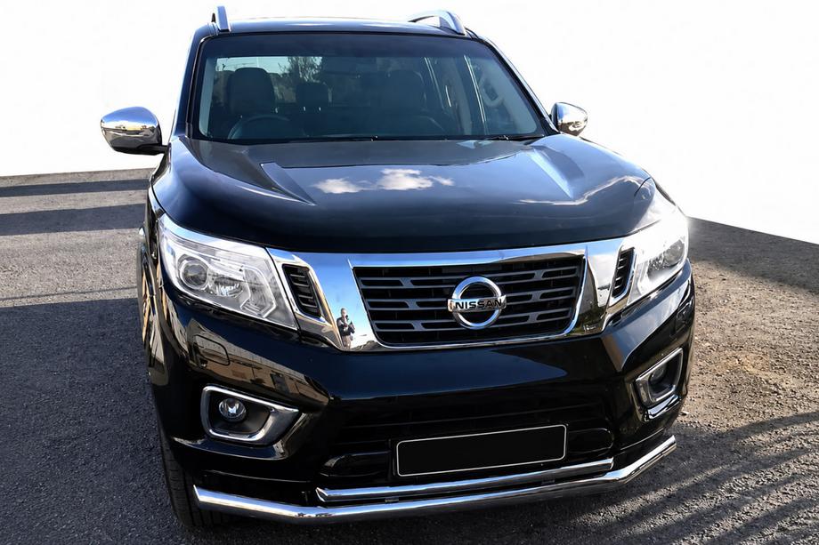 Nissan Navara/NP300 2016- Protezione Anteriore ST014 (Acciaio Inox) Image