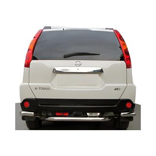 Barre angolari posteriori con sezione centrale AK0073 (2 pz, acciaio inox)
