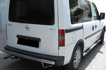 Opel Combo 2002–2012 Barra Posteriore AK002 (Acciaio Inox) foto 1